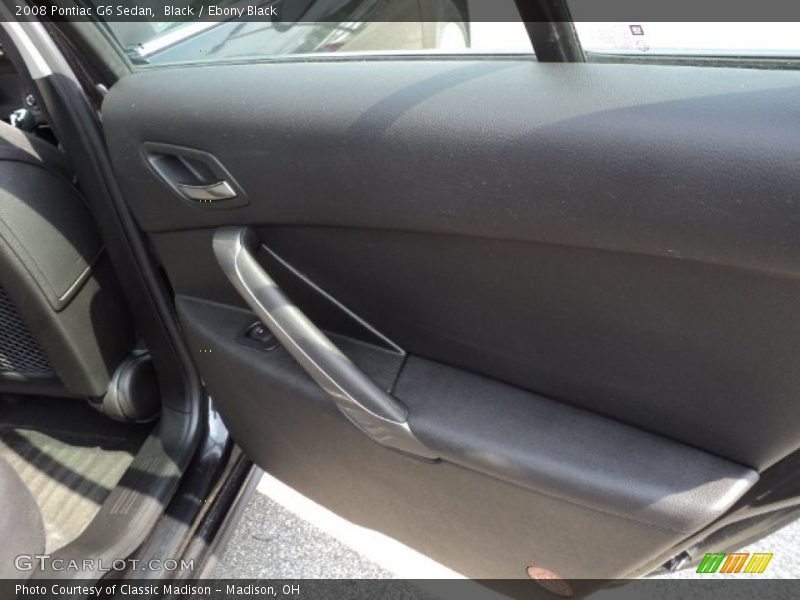 Black / Ebony Black 2008 Pontiac G6 Sedan
