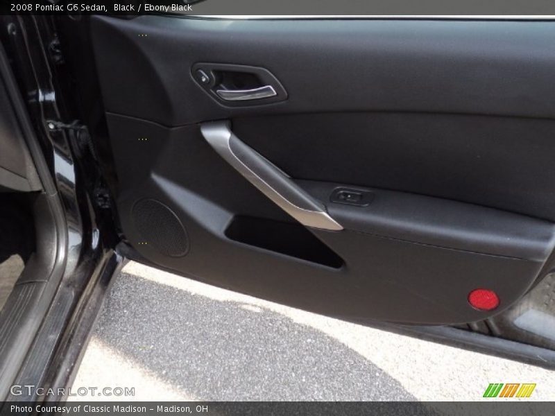 Black / Ebony Black 2008 Pontiac G6 Sedan