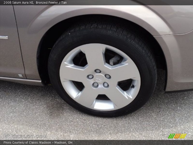 Bronzed Pewter / Tan 2008 Saturn Aura XE