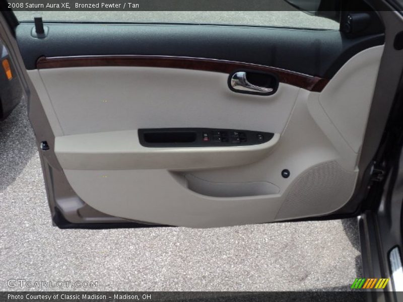 Bronzed Pewter / Tan 2008 Saturn Aura XE
