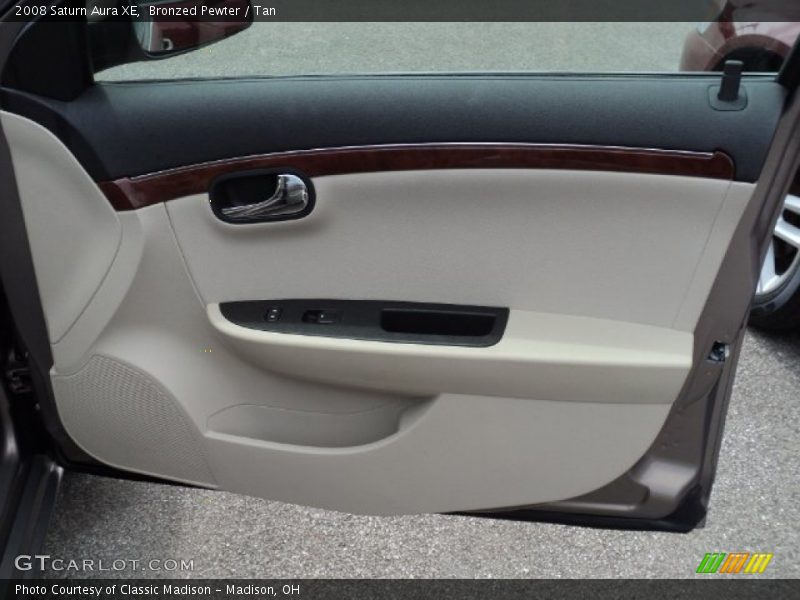 Bronzed Pewter / Tan 2008 Saturn Aura XE