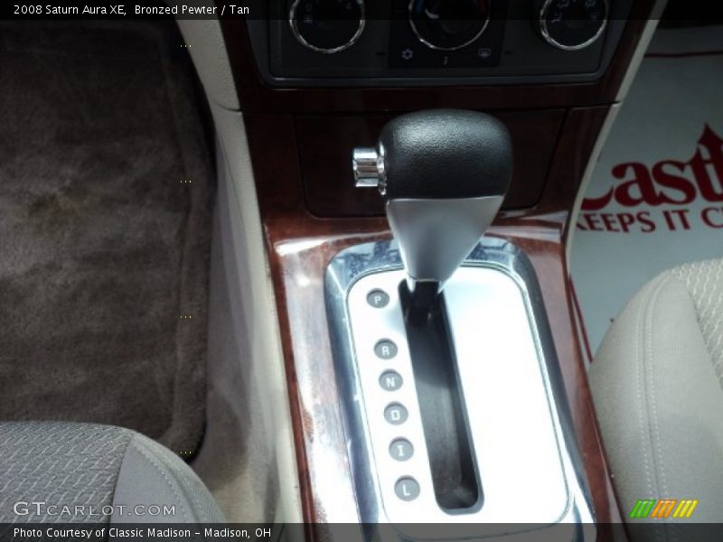 Bronzed Pewter / Tan 2008 Saturn Aura XE