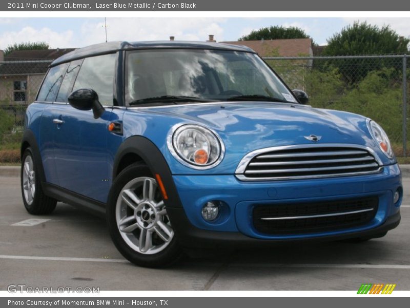 Laser Blue Metallic / Carbon Black 2011 Mini Cooper Clubman