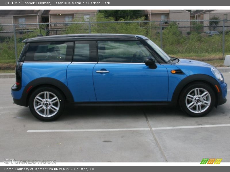 Laser Blue Metallic / Carbon Black 2011 Mini Cooper Clubman