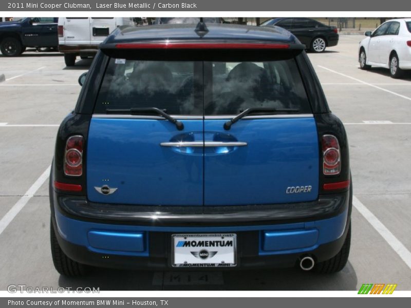 Laser Blue Metallic / Carbon Black 2011 Mini Cooper Clubman