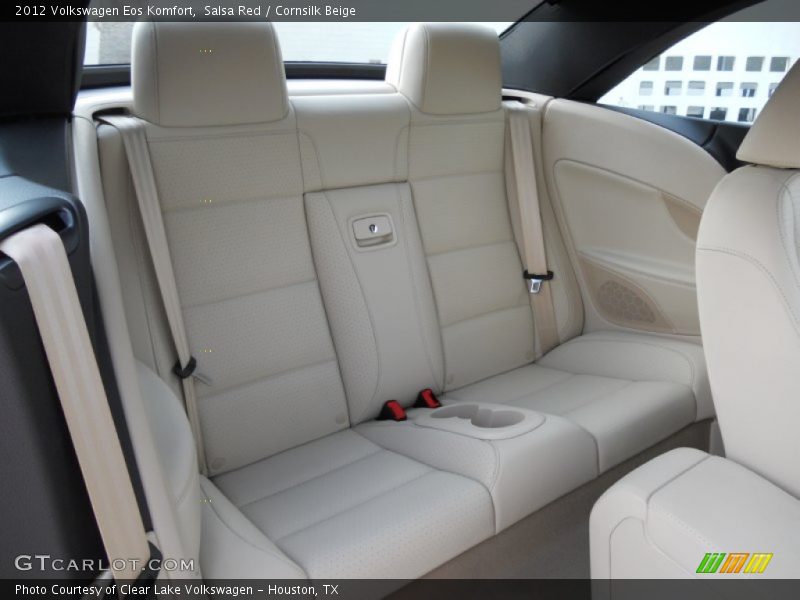  2012 Eos Komfort Cornsilk Beige Interior
