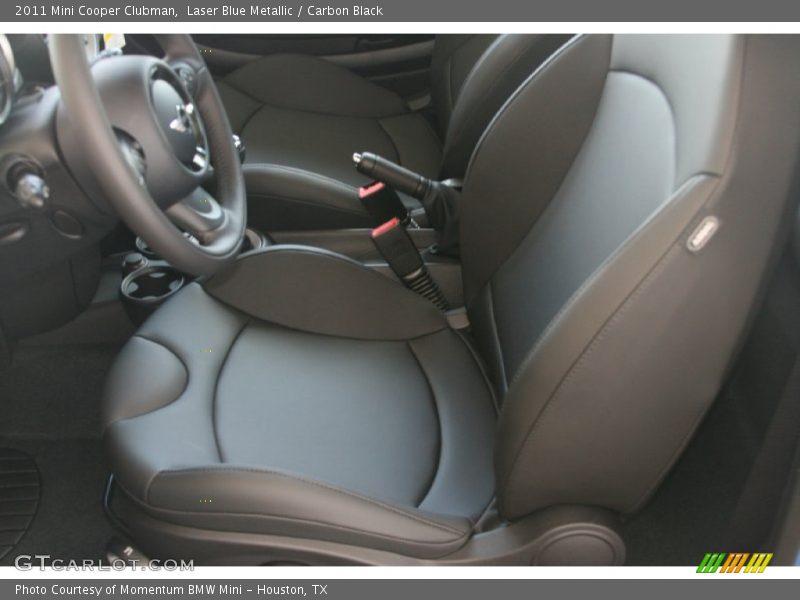 Laser Blue Metallic / Carbon Black 2011 Mini Cooper Clubman