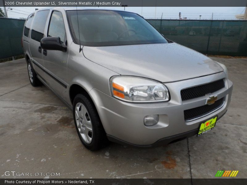 Silverstone Metallic / Medium Gray 2006 Chevrolet Uplander LS