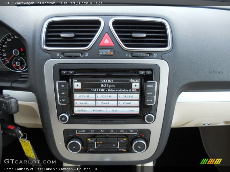 Controls of 2012 Eos Komfort