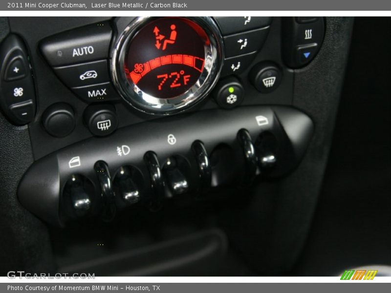 Laser Blue Metallic / Carbon Black 2011 Mini Cooper Clubman
