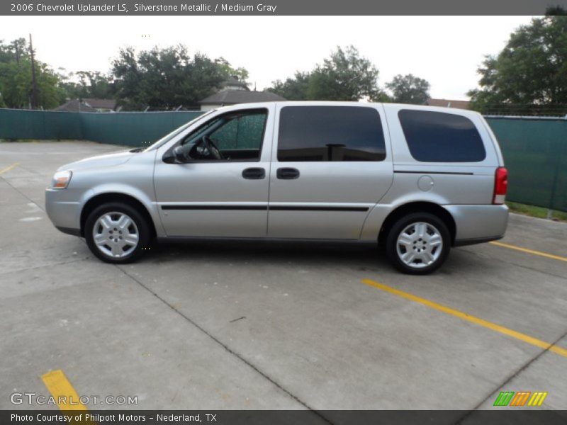 Silverstone Metallic / Medium Gray 2006 Chevrolet Uplander LS