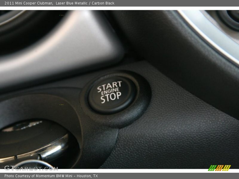 Laser Blue Metallic / Carbon Black 2011 Mini Cooper Clubman