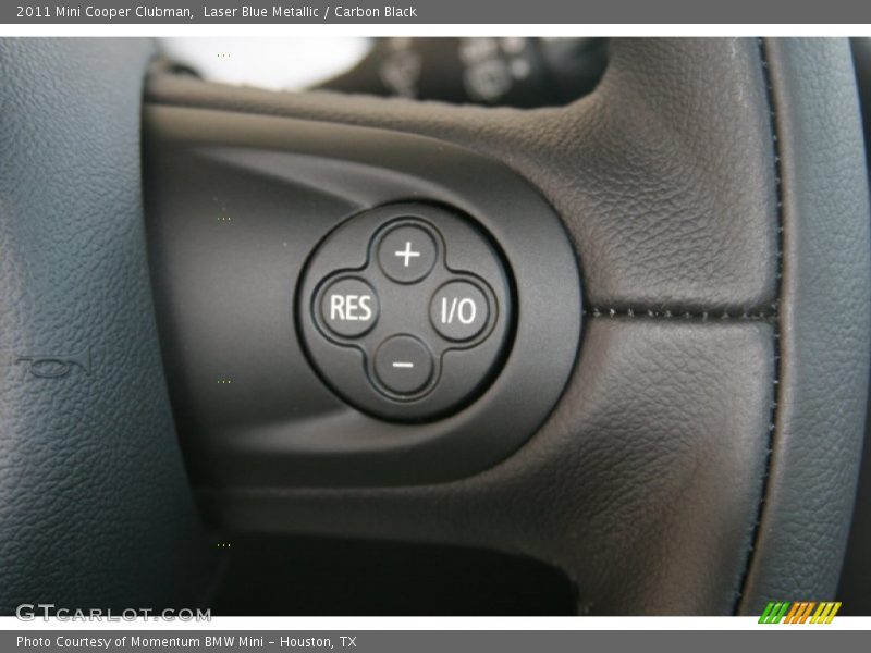 Laser Blue Metallic / Carbon Black 2011 Mini Cooper Clubman