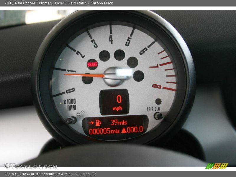 Laser Blue Metallic / Carbon Black 2011 Mini Cooper Clubman