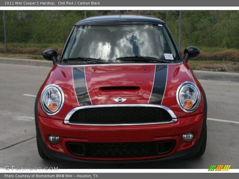 Chili Red / Carbon Black 2011 Mini Cooper S Hardtop