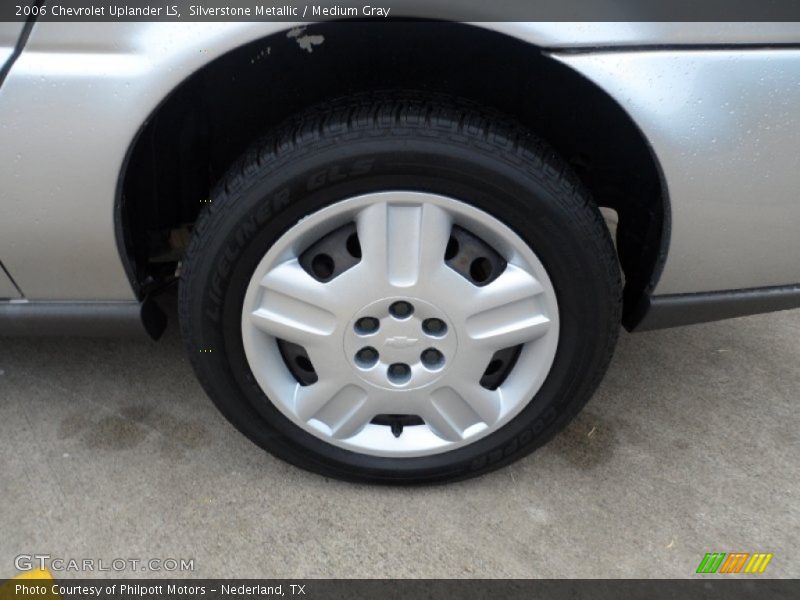 Silverstone Metallic / Medium Gray 2006 Chevrolet Uplander LS