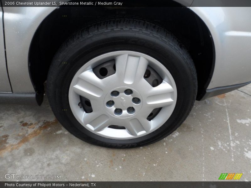 Silverstone Metallic / Medium Gray 2006 Chevrolet Uplander LS