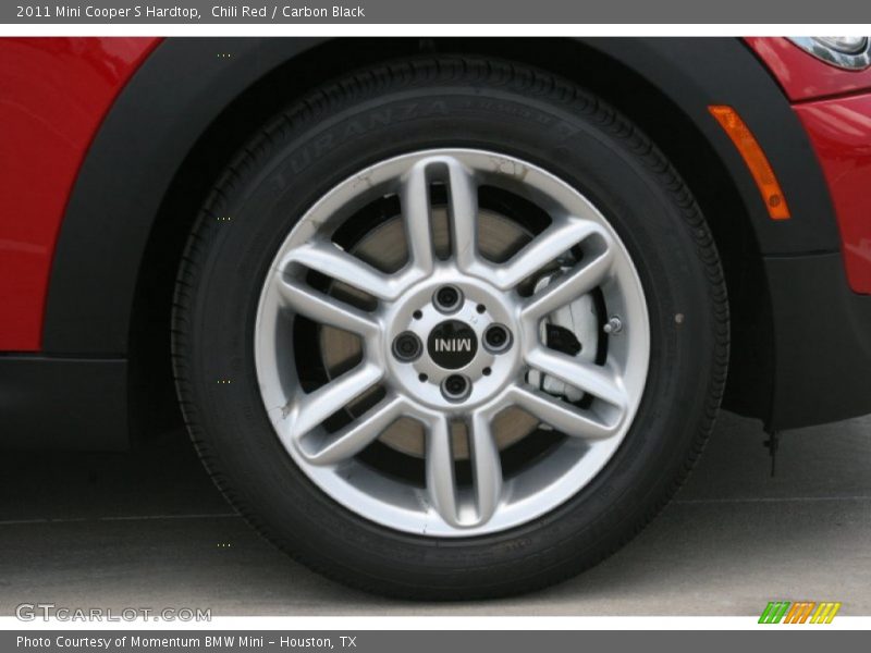 Chili Red / Carbon Black 2011 Mini Cooper S Hardtop