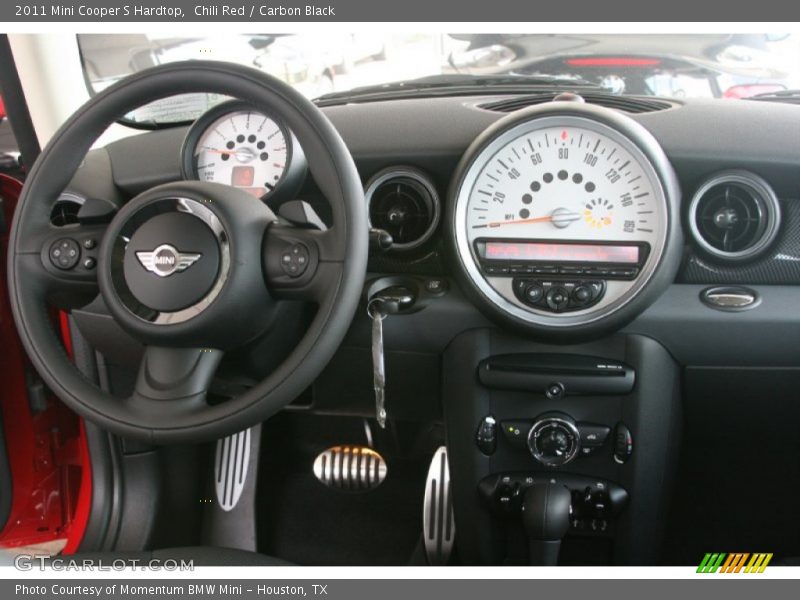 Chili Red / Carbon Black 2011 Mini Cooper S Hardtop