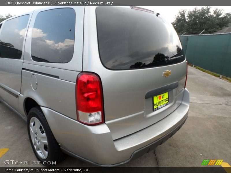 Silverstone Metallic / Medium Gray 2006 Chevrolet Uplander LS