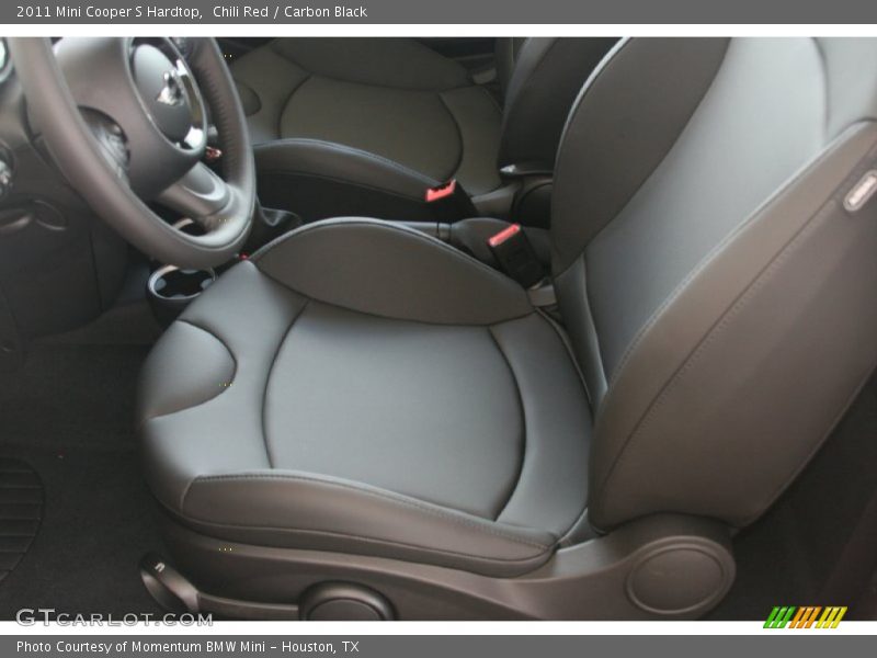 Chili Red / Carbon Black 2011 Mini Cooper S Hardtop