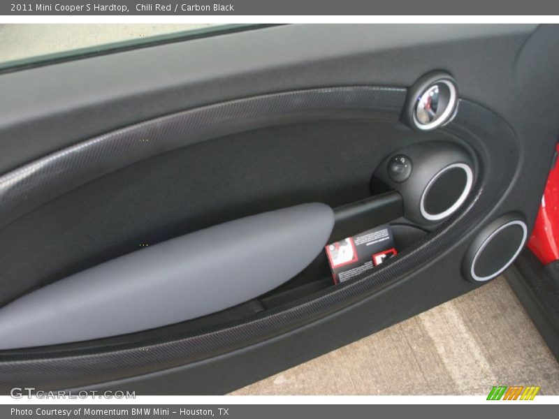 Chili Red / Carbon Black 2011 Mini Cooper S Hardtop