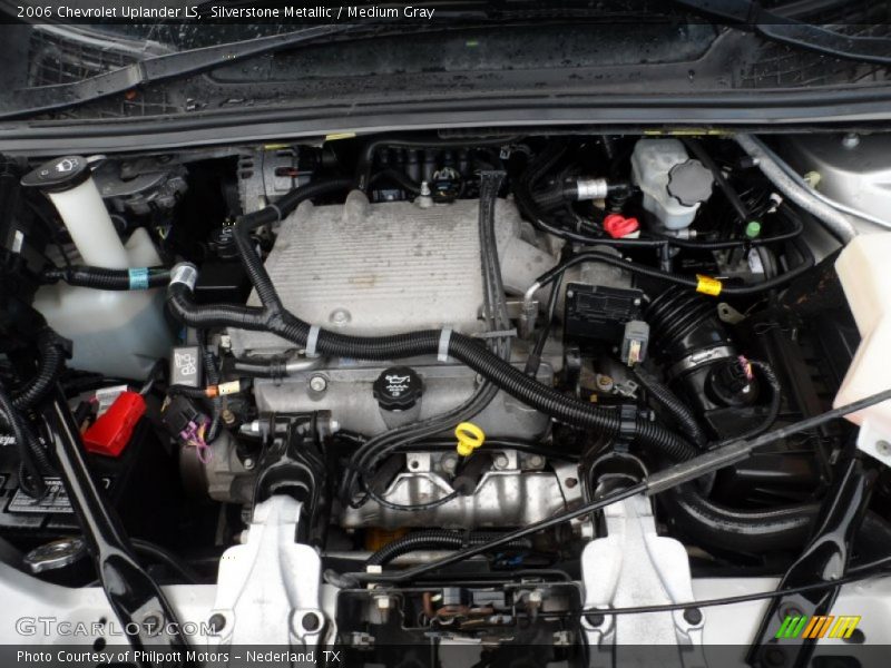 Silverstone Metallic / Medium Gray 2006 Chevrolet Uplander LS