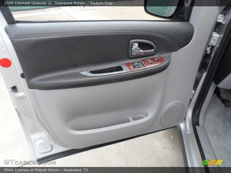 Silverstone Metallic / Medium Gray 2006 Chevrolet Uplander LS