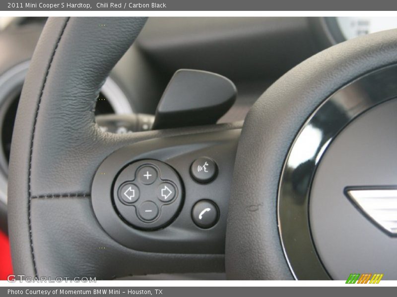 Chili Red / Carbon Black 2011 Mini Cooper S Hardtop