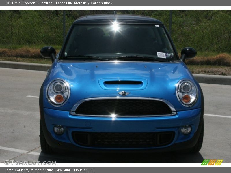 Laser Blue Metallic / Carbon Black 2011 Mini Cooper S Hardtop