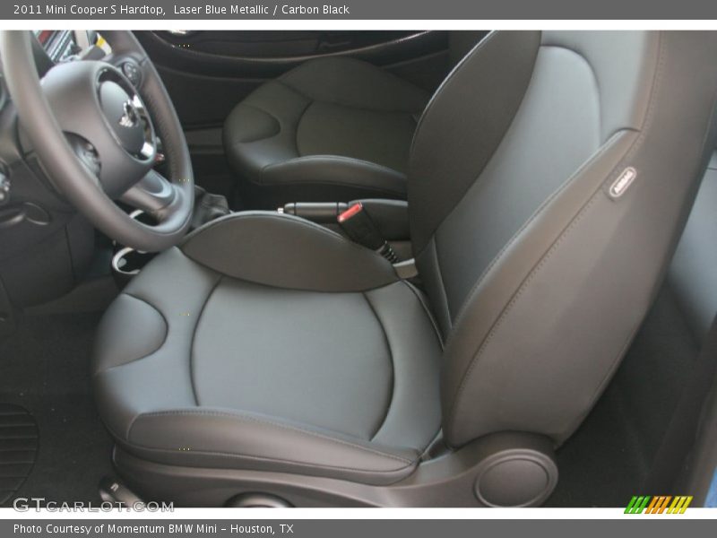 Laser Blue Metallic / Carbon Black 2011 Mini Cooper S Hardtop