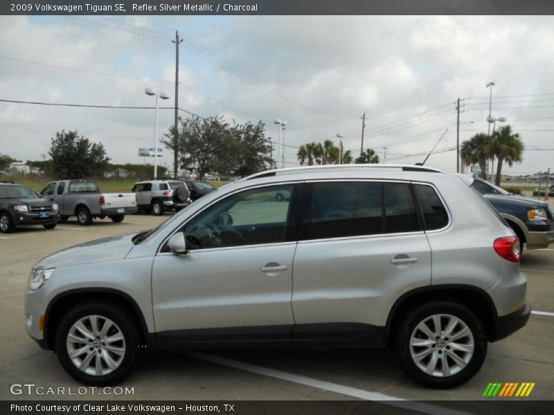 Reflex Silver Metallic / Charcoal 2009 Volkswagen Tiguan SE