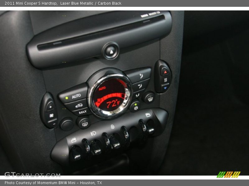 Laser Blue Metallic / Carbon Black 2011 Mini Cooper S Hardtop
