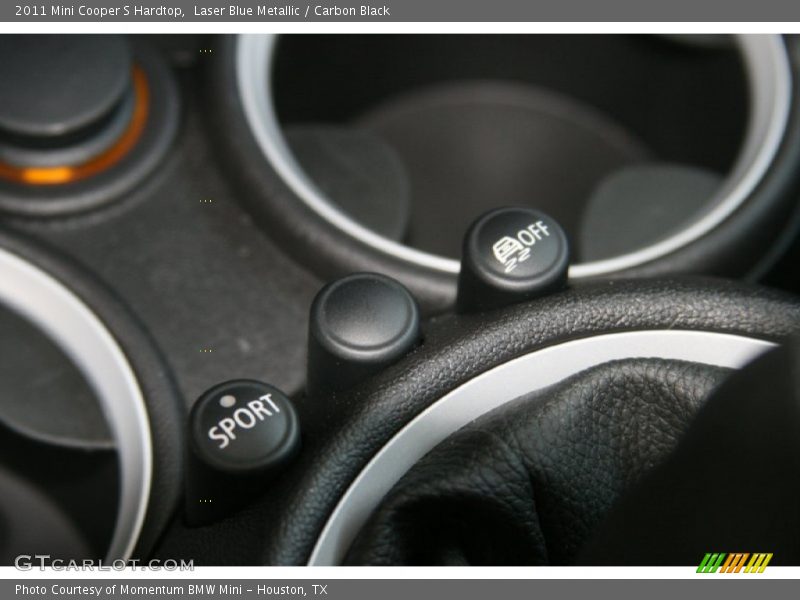 Laser Blue Metallic / Carbon Black 2011 Mini Cooper S Hardtop