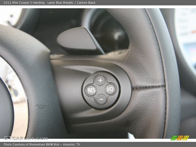 Laser Blue Metallic / Carbon Black 2011 Mini Cooper S Hardtop