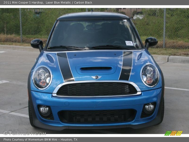 Laser Blue Metallic / Carbon Black 2011 Mini Cooper S Hardtop