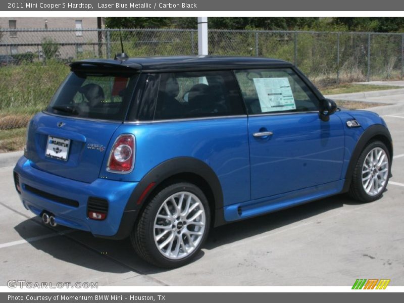 Laser Blue Metallic / Carbon Black 2011 Mini Cooper S Hardtop