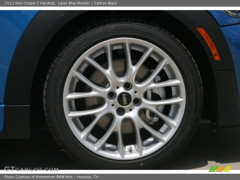 Laser Blue Metallic / Carbon Black 2011 Mini Cooper S Hardtop