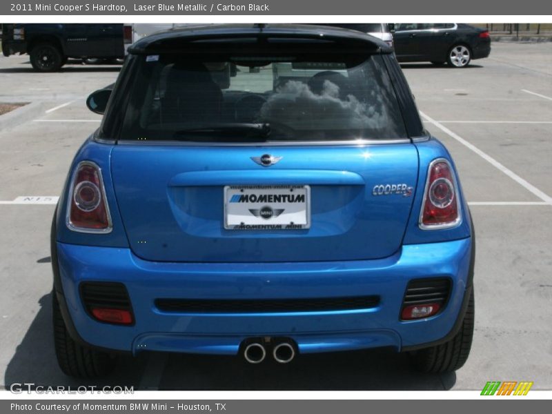 Laser Blue Metallic / Carbon Black 2011 Mini Cooper S Hardtop