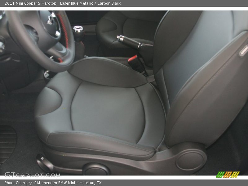 Laser Blue Metallic / Carbon Black 2011 Mini Cooper S Hardtop
