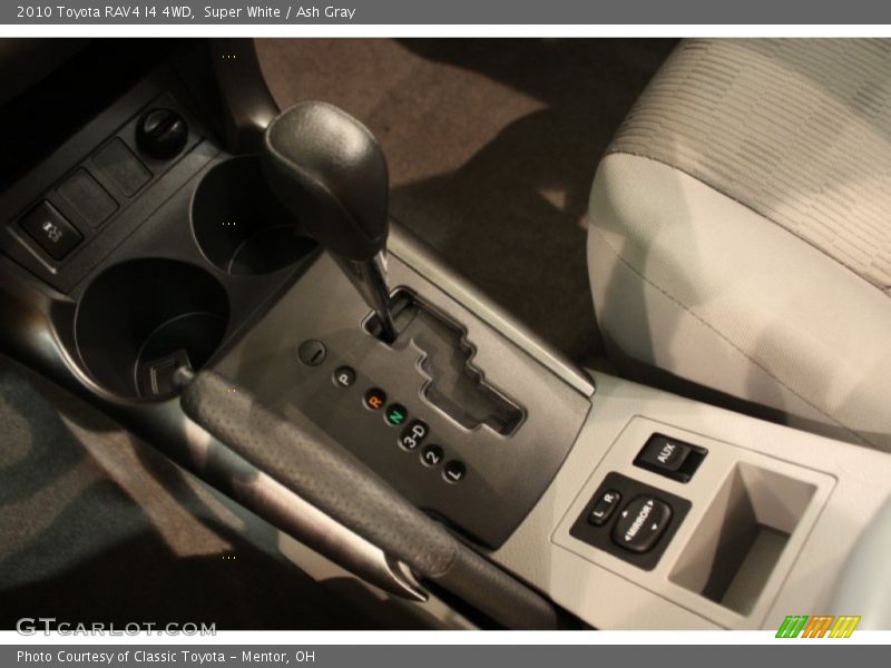 Super White / Ash Gray 2010 Toyota RAV4 I4 4WD