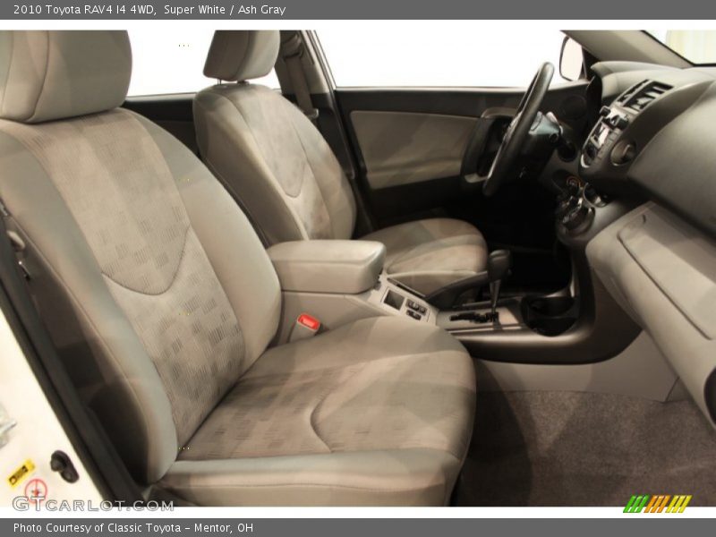 Super White / Ash Gray 2010 Toyota RAV4 I4 4WD