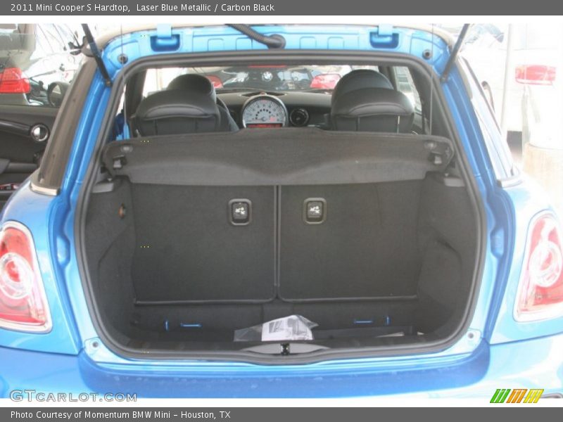 Laser Blue Metallic / Carbon Black 2011 Mini Cooper S Hardtop