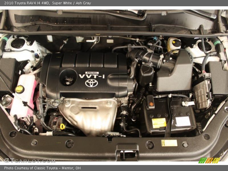 Super White / Ash Gray 2010 Toyota RAV4 I4 4WD