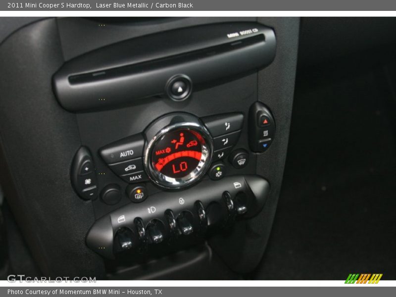 Laser Blue Metallic / Carbon Black 2011 Mini Cooper S Hardtop