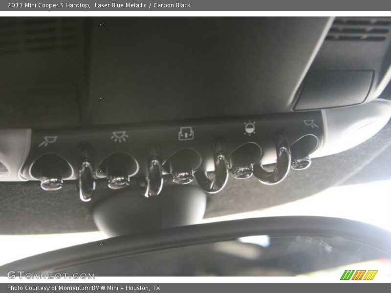 Laser Blue Metallic / Carbon Black 2011 Mini Cooper S Hardtop