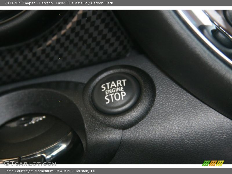 Laser Blue Metallic / Carbon Black 2011 Mini Cooper S Hardtop