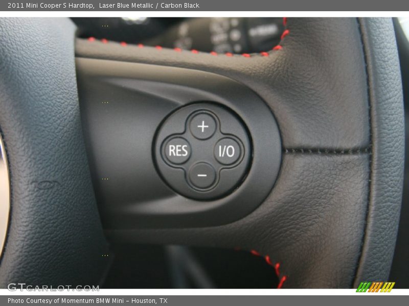 Laser Blue Metallic / Carbon Black 2011 Mini Cooper S Hardtop