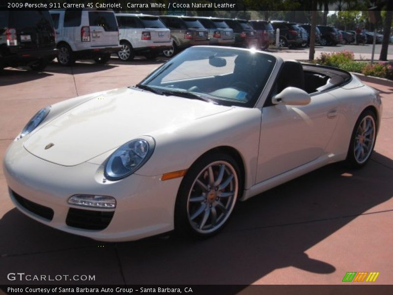  2009 911 Carrera 4S Cabriolet Carrara White