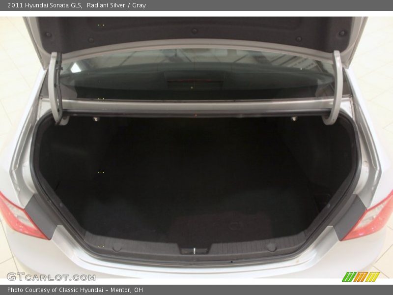 Radiant Silver / Gray 2011 Hyundai Sonata GLS